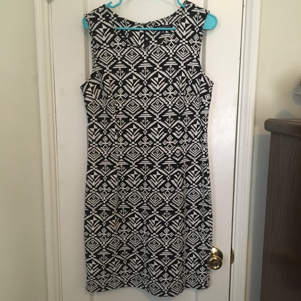 Patterned Tank Dress